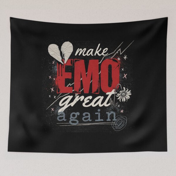 Item preview, Make Emo Great Again Emo Saying Gift designed and sold by Say It With Ink.