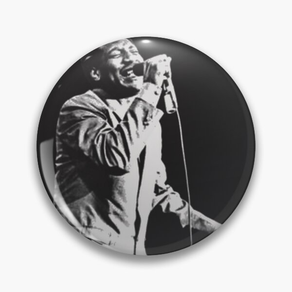 Item preview, Otis Redding Singing Soul Legend Retro Vintage Style Art ⭐⭐⭐⭐⭐ designed and sold by adal-heidis.