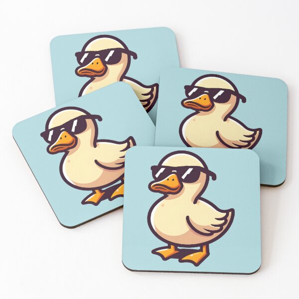 Item preview, Cool Duck With Sunglasses, Funny Cartoon designed and sold by gkhanco.