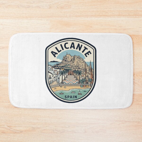 Item preview, Alicante Spain Vintage Travel Emblem designed and sold by k3rstman1.