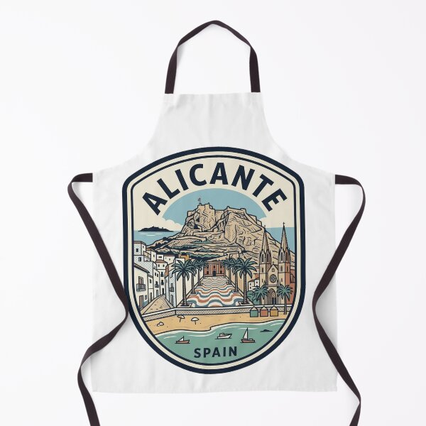 Item preview, Alicante Spain Vintage Travel Emblem designed and sold by k3rstman1.