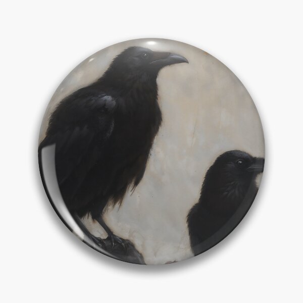 Item preview, Two Black Ravens Among Roses designed and sold by DarkHolyQueen.