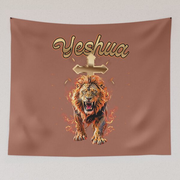 Item preview, Yeshua Cross of Fire designed and sold by Tripp Art Studio.