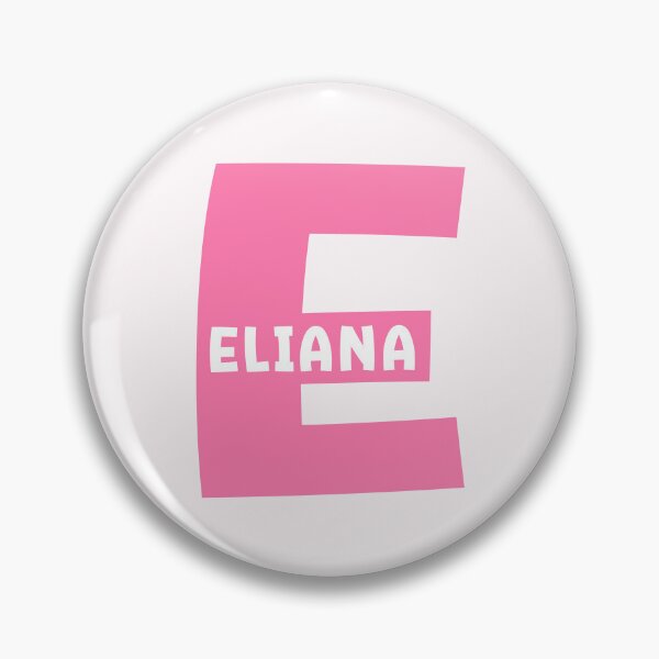 Item preview, Eliana Name Pink Alphabet Letter E designed and sold by Jeallan Designs.