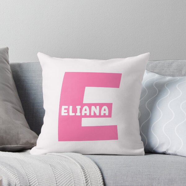 Item preview, Eliana Name Pink Alphabet Letter E designed and sold by Jeallan Designs.