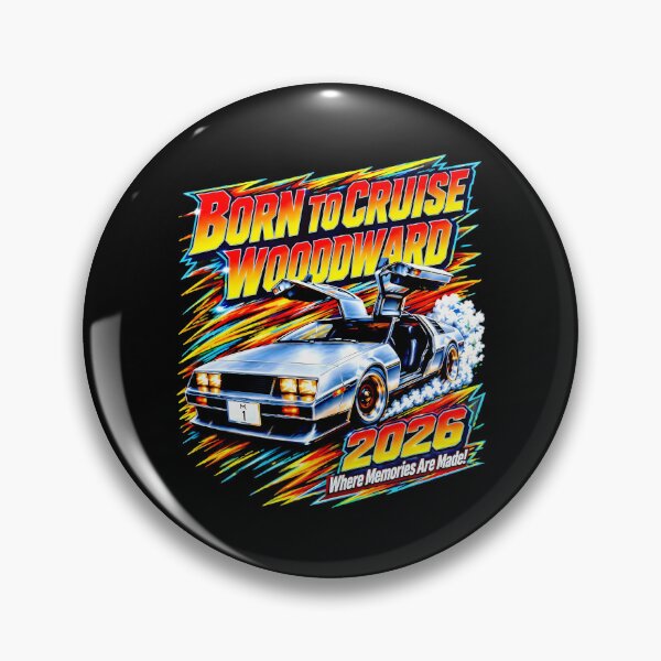 Item preview, Born To Cruise Woodward 2026 designed and sold by jonathsah.