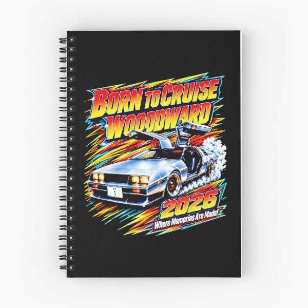 Item preview, Born To Cruise Woodward 2026 designed and sold by jonathsah.