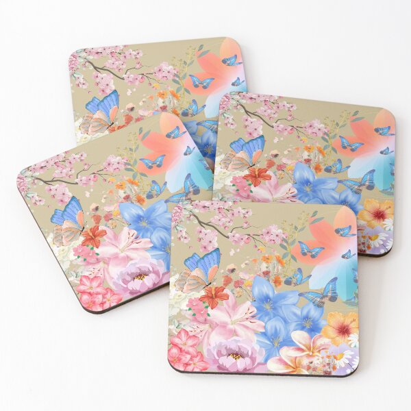 Item preview, Spring flower colage designed and sold by LunaPrintable.