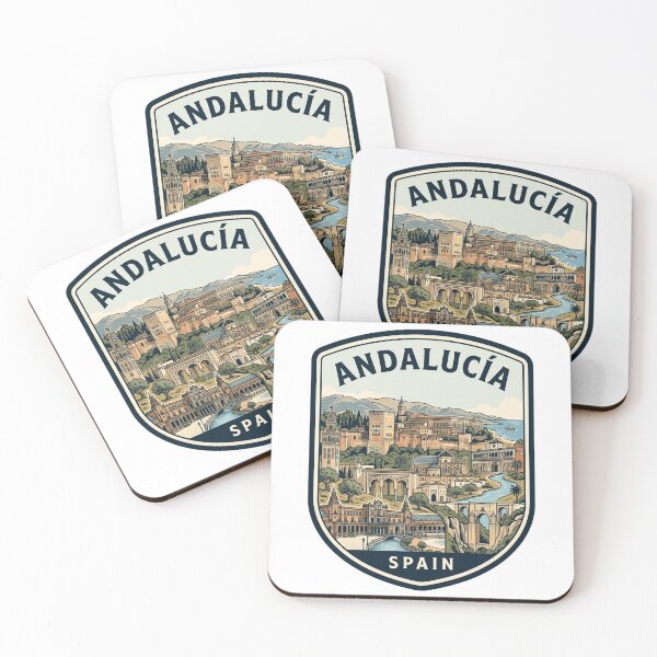 Item preview, Andalucia Spain Vintage Travel Emblem designed and sold by k3rstman1.