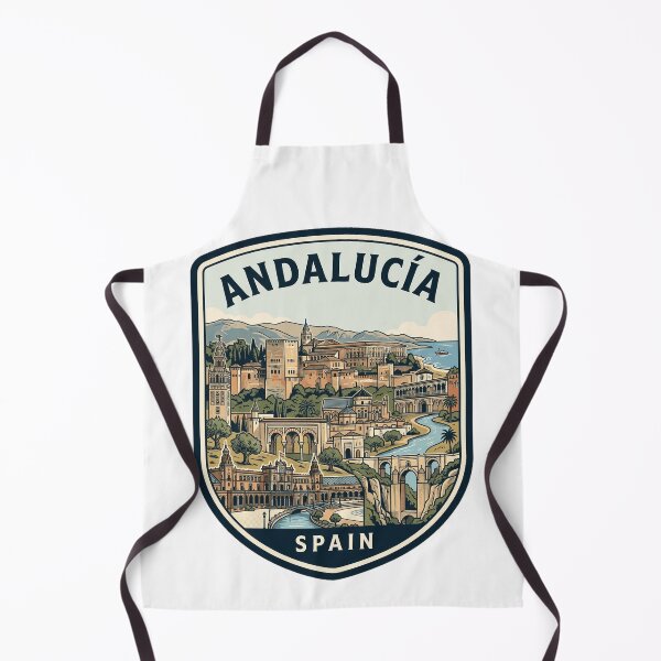 Item preview, Andalucia Spain Vintage Travel Emblem designed and sold by k3rstman1.