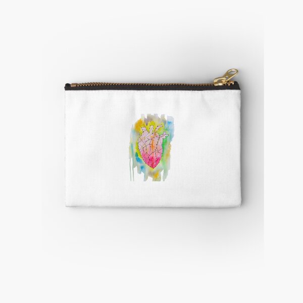 Item preview, Watercolor Anatomical Heart Geometric Line Art Illustration designed and sold by IRORA..