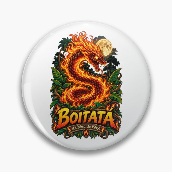 Item preview, Boitata Brazilian Fire Serpent designed and sold by Bloomelle Studio.