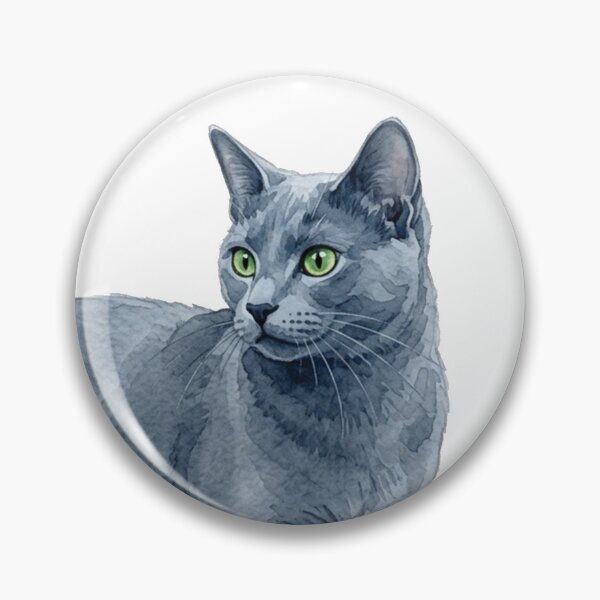 Item preview, water color russian blue sticker designed and sold by Stickers void.