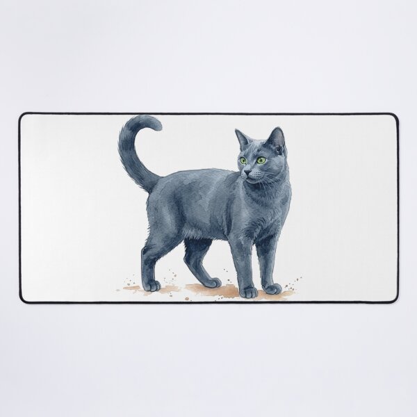 Item preview, water color russian blue sticker designed and sold by Stickers void.