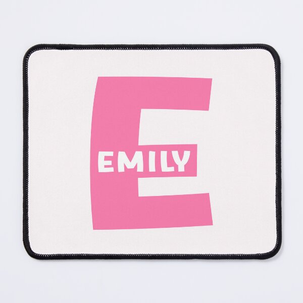 Item preview, Emily Name Pink Alphabet Letter E designed and sold by Jeallan Designs.