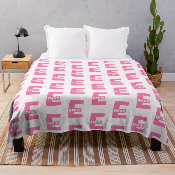 Item preview, Emily Name Pink Alphabet Letter E designed and sold by Jeallan Designs.