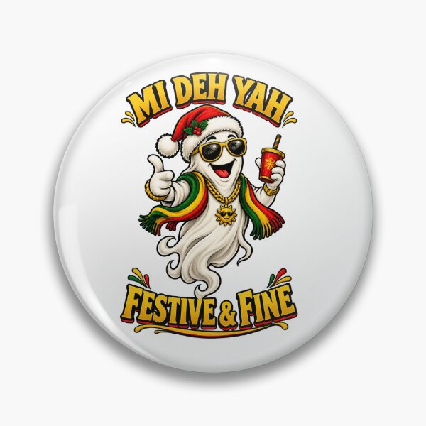 Artikelvorschau, Mi Deh Yah Festive and Fine Jamaican Christmas Duppy entworfen und verkauft von BilcoStillbaze.