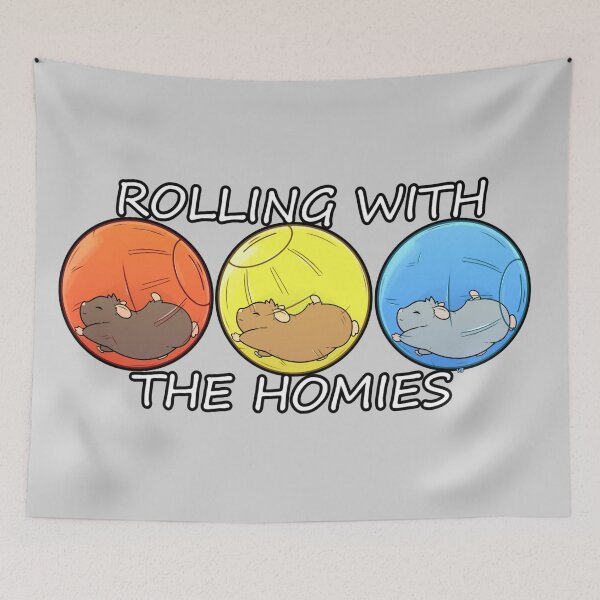 Item preview, Rolling with the Homies designed and sold by Vampirebunnystu.