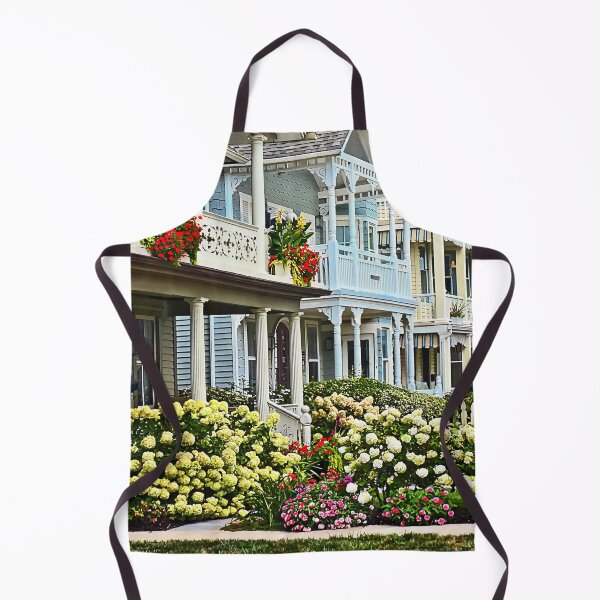 Item preview, Ocean Grove NJ – Street With White Hydrangea designed and sold by Susan Savad.