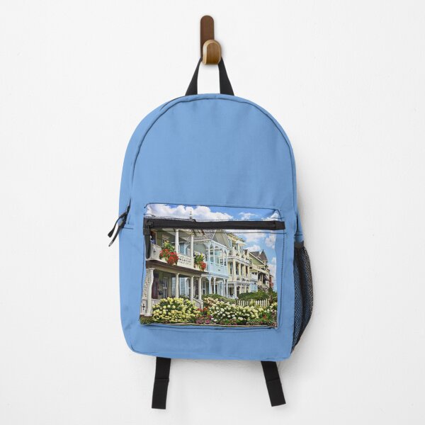 Item preview, Ocean Grove NJ – Street With White Hydrangea designed and sold by Susan Savad.