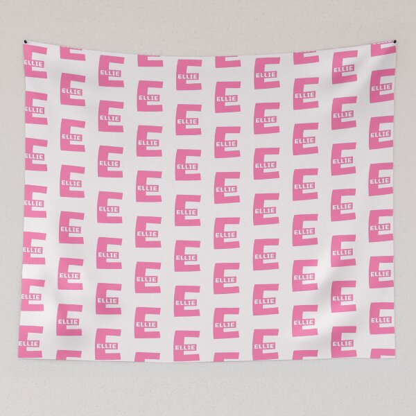 Item preview, Ellie Name Pink Alphabet Letter E designed and sold by Jeallan Designs.