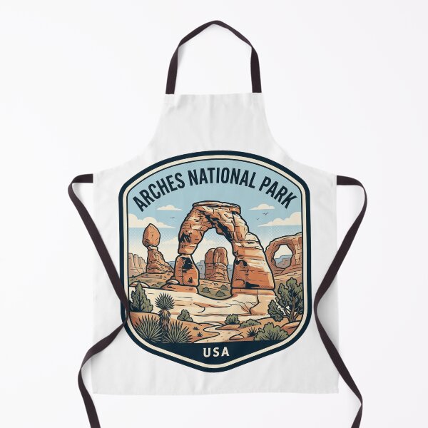 Item preview, Arches National Park Utah Vintage Travel Badge designed and sold by k3rstman1.
