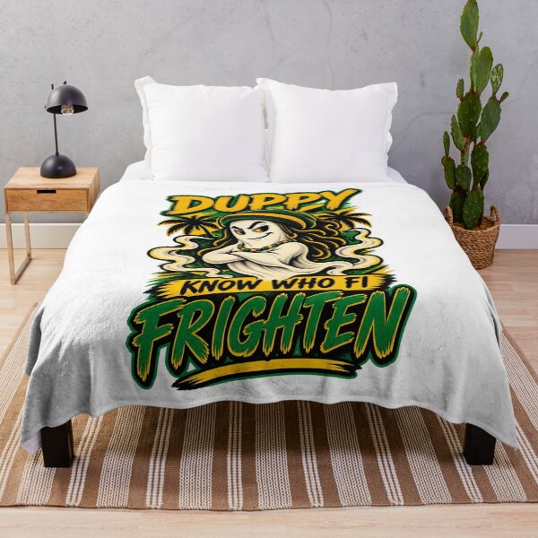 Item preview, Duppy Know Who Fi Frighten Jamaican Proverb designed and sold by BilcoStillbaze.