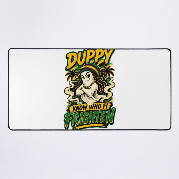 Item preview, Duppy Know Who Fi Frighten Jamaican Proverb designed and sold by BilcoStillbaze.