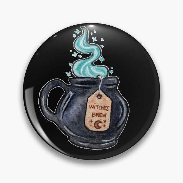 Item preview, Witches Brew Cauldron Mug Potion Watercolor designed and sold by esmavart.