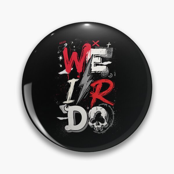 Item preview, Weirdo Emo Saying Gift for Scene Kids designed and sold by Say It With Ink.