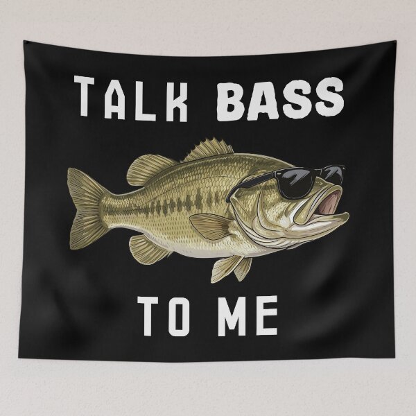 Item preview, Talk Bass To Me (with White Lettering) designed and sold by VelvetRoom.
