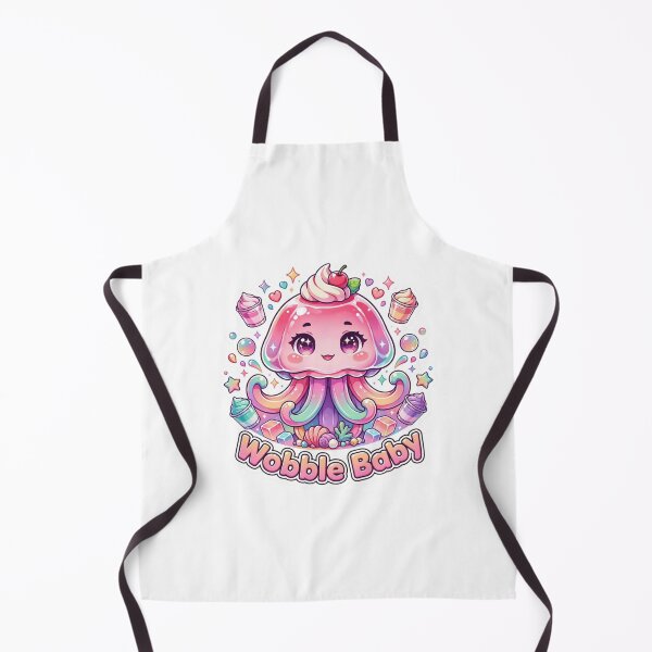 Item preview, Wobble Baby Kawaii Jellyfish T-Shirt – Cute Pastel Ocean Dessert Art Gift for Kawaii Lovers, Soft Girls & Marine Life Fans designed and sold by GemBob Creations.