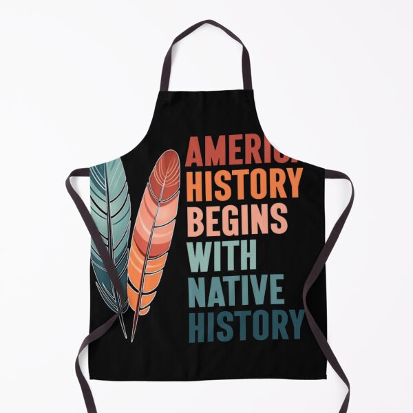 Item preview, American History Begins With Native History Indige designed and sold by MRXSHOOP.