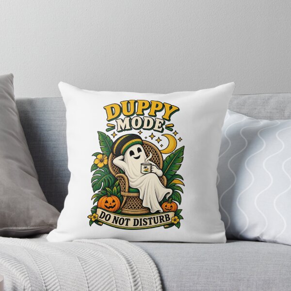 Item preview, Duppy Mode Do Not Disturb – Jamaican Spooky Ghost designed and sold by BilcoStillbaze.