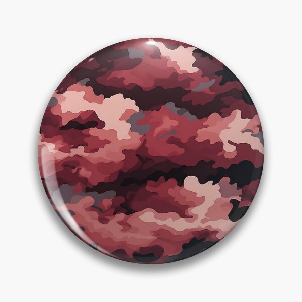 Item preview, Red Camo Pattern Crimson Burgundy and Blush Pink Camouflage designed and sold by Nine Lives Studio.