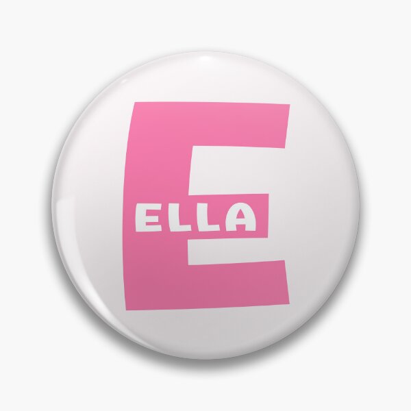 Item preview, Ella Name Pink Alphabet Letter E designed and sold by Jeallan Designs.