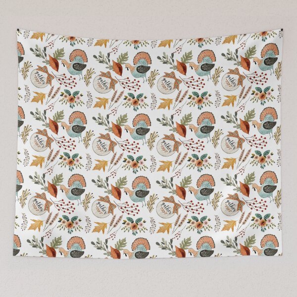 Item preview, Thanksgiving pattern designed and sold by Road Home Quilting.