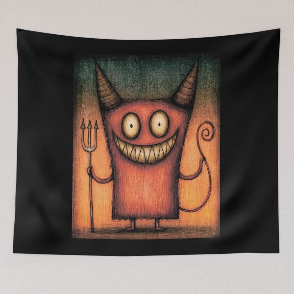 Item preview, Funny devil designed and sold by MagelliShop.