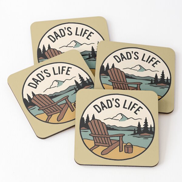 Item preview, Dad's Life Outdoor designed and sold by LuloCreative.