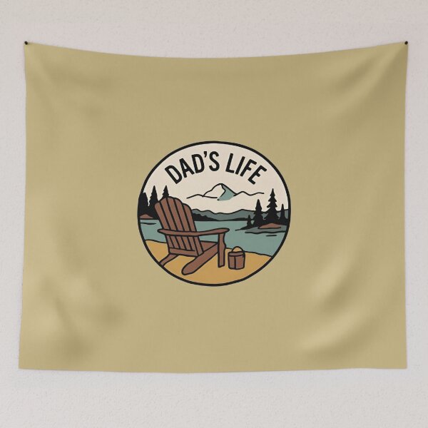 Item preview, Dad's Life Outdoor designed and sold by LuloCreative.
