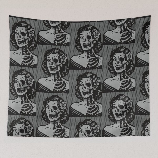 Item preview, Zombie Horror Pop Art The Static Shriek designed and sold by ChunkByChunk.