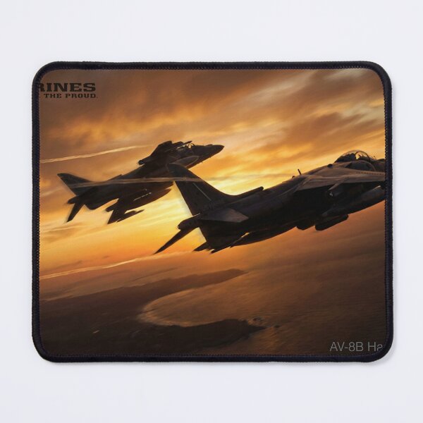 Item preview, USMC AV-8B Harrier Sunset Silhouette designed and sold by Airpower Art.