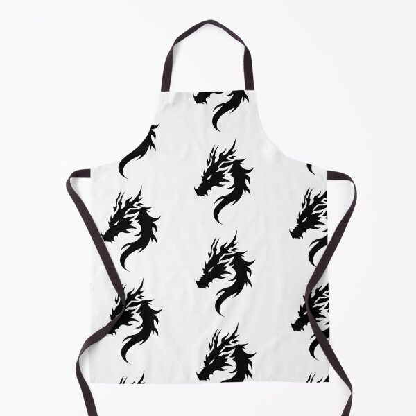 Item preview, Minimalist Black Dragon Tribal Pattern designed and sold by The Last Emperor Saga - Store.