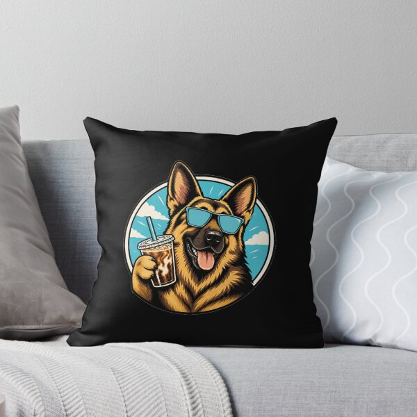 Item preview, German Shepherd Cold Brew Coffee Graphic designed and sold by CG Studio.
