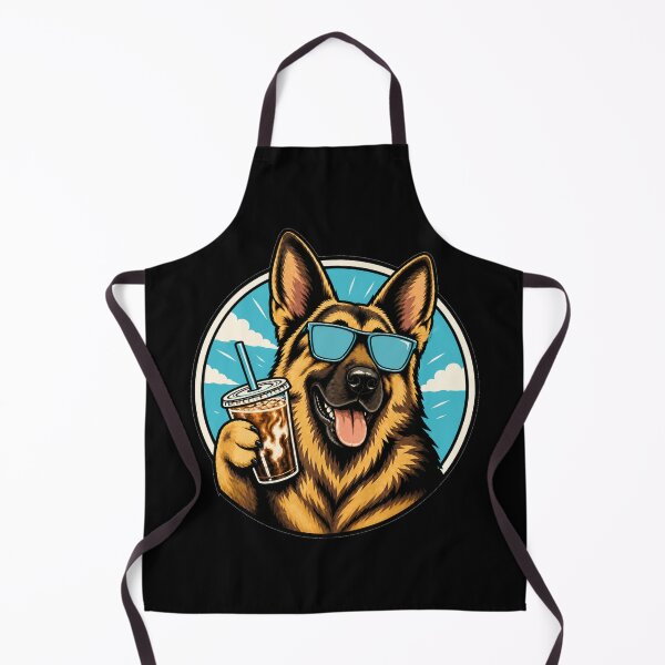 Item preview, German Shepherd Cold Brew Coffee Graphic designed and sold by CG Studio.