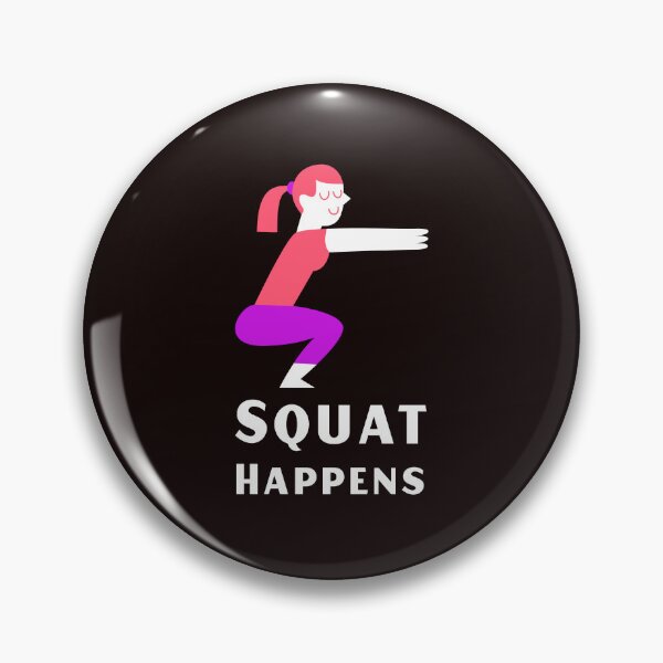 Item preview, Squat Happens Gym Fitness designed and sold by JamiesLocker.
