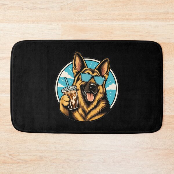 Item preview, German Shepherd Cold Brew Coffee Graphic designed and sold by CG Studio.