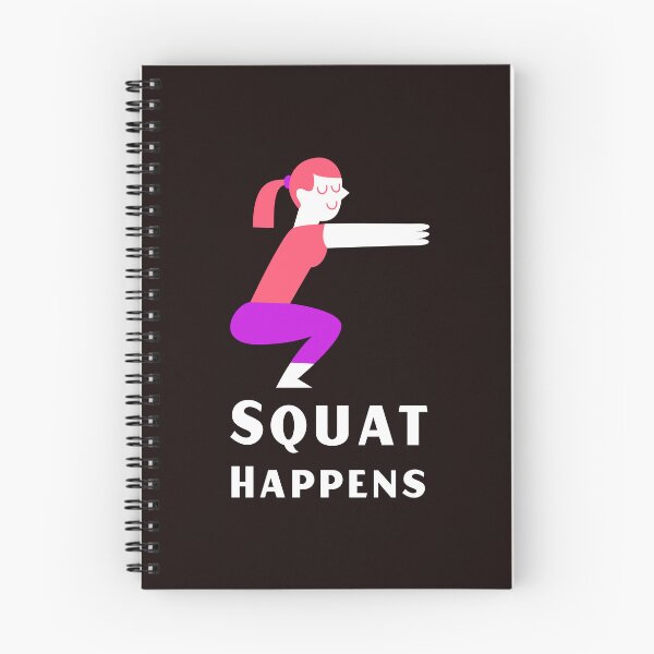 Item preview, Squat Happens Gym Fitness designed and sold by JamiesLocker.