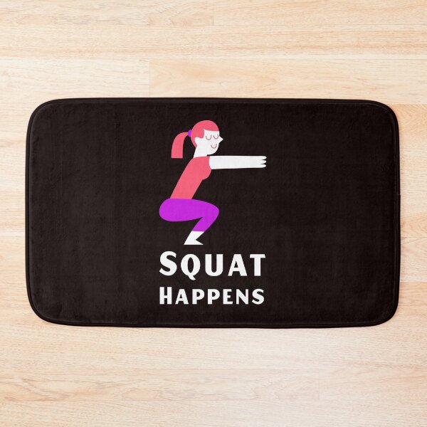 Item preview, Squat Happens Gym Fitness designed and sold by JamiesLocker.