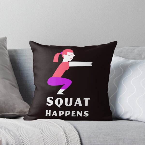 Item preview, Squat Happens Gym Fitness designed and sold by JamiesLocker.